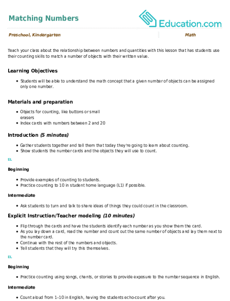 Matching Numbers