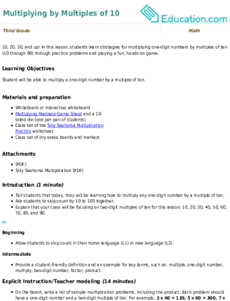 Multiplying by Multiples of 10