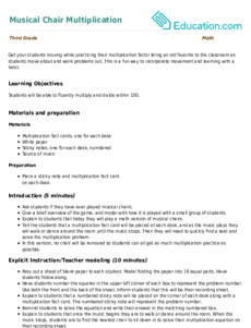 Musical Chair Multiplication