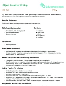 Object Creative Writing