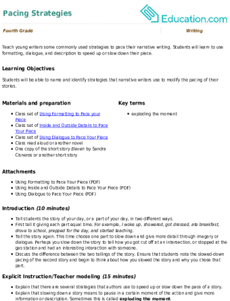 Pacing Strategies