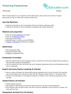 Picturing Possessives