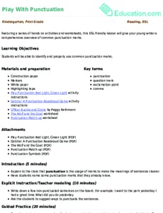 Play With Punctuation