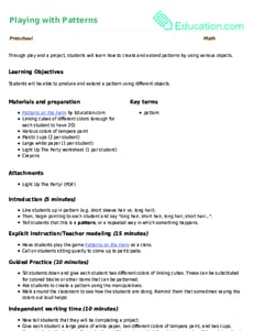 Playing with Patterns