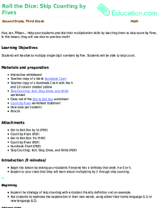 Roll the Dice: Skip Counting by Fives