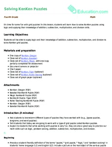 Solving KenKen Puzzles