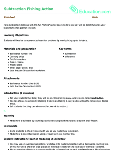 Subtraction Fishing Action