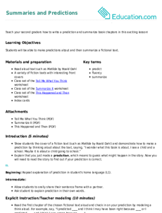 Summaries and Predictions
