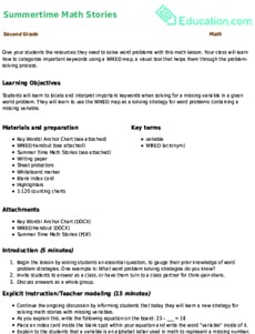 Summertime Math Stories