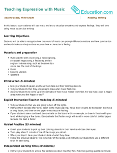 Teaching Expression with Music