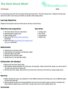 The Clock Struck What?