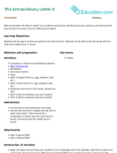 The Extraordinary Letter E