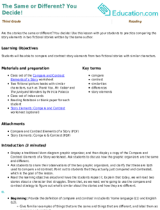 The Same or Different? You Decide!