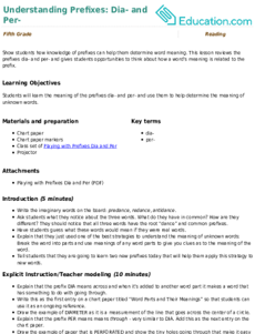 Understanding Prefixes: Dia- and Per-