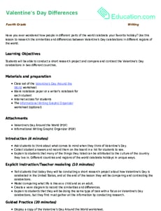 Valentine's Day Differences