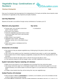 Vegetable Soup: Combinations of Numbers