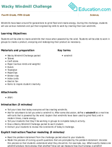 Wacky Windmill Challenge