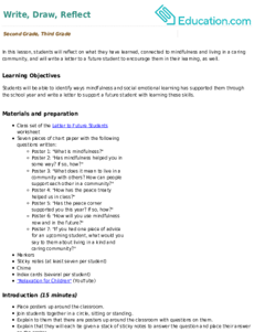 Write, Draw, Reflect