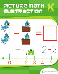 Picture Math Subtraction