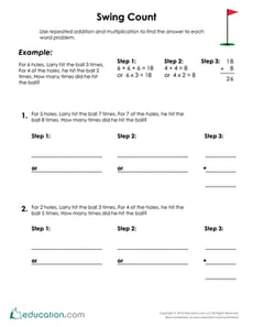 Golf Repeated Addition