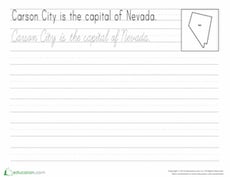 Cursive Capitals: Carson City