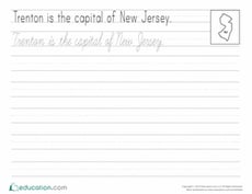 Cursive Capitals: Trenton