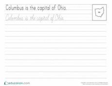 Cursive Capitals: Columbus