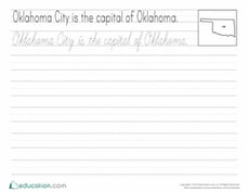 Cursive Capitals: Oklahoma City