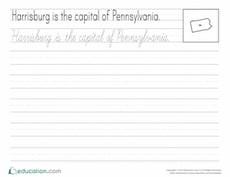 Cursive Capitals: Harrisburg