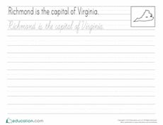 Cursive Capitals: Richmond