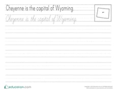 Cursive Capitals: Cheyenne