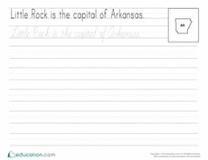 Cursive Capitals: Little Rock