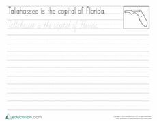 Cursive Capitals: Tallahassee