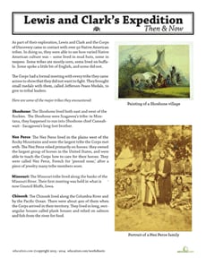 Lewis and Clark: Native Americans