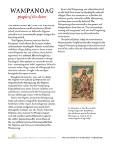 The Wampanoag