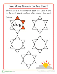 How Many Sounds Do You Hear?