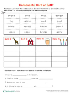 Consonants: Hard or Soft?