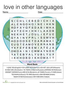 Love in Other Languages