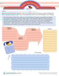 Predict Your Own Ending