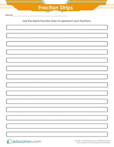 Fraction Strips