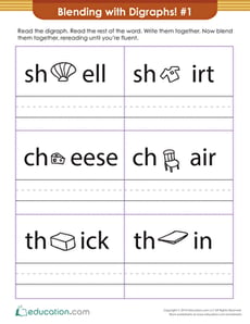 Blending with Digraphs #1