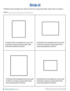 Divide It!: Rows and Columns