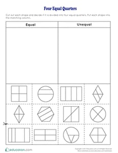 Four Equal Quarters