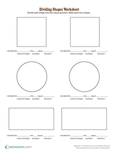 Dividing Shapes