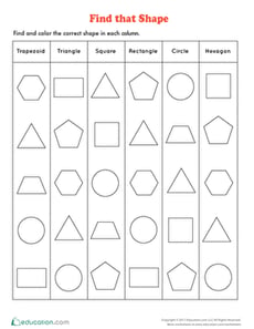 Find That Shape