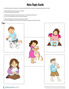 Main Topic Cards