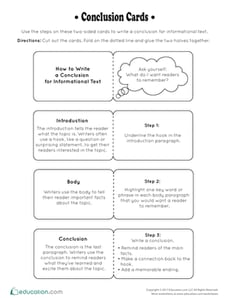Conclusion Cards