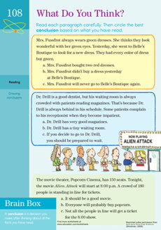 Reading Comprehension: What Do You Think?
