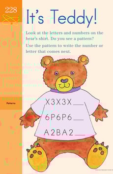 Text Filled Teddy: Identifying Patterns