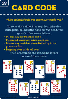 Prime Number Card Code 